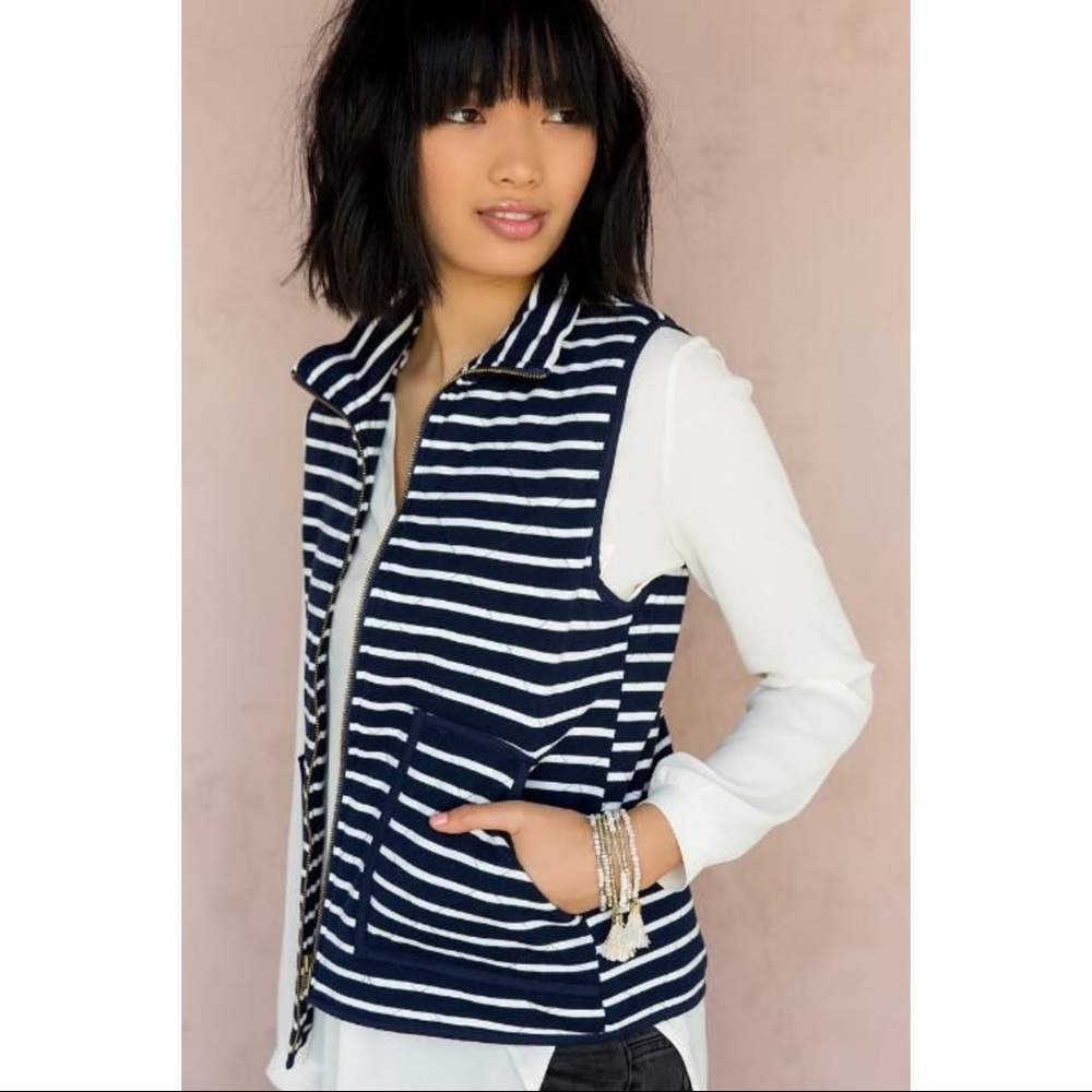 Striped Francescas Vest - Picture 1 of 5